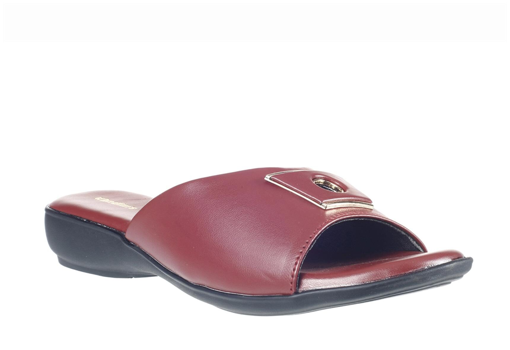 

Khadim s Women Red Open Toe Flats