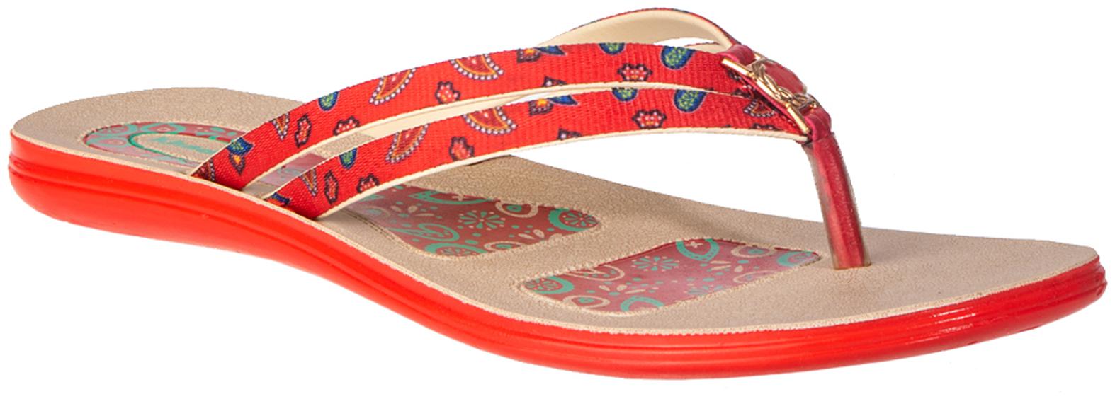 

Khadim s Women Red Casual Flats