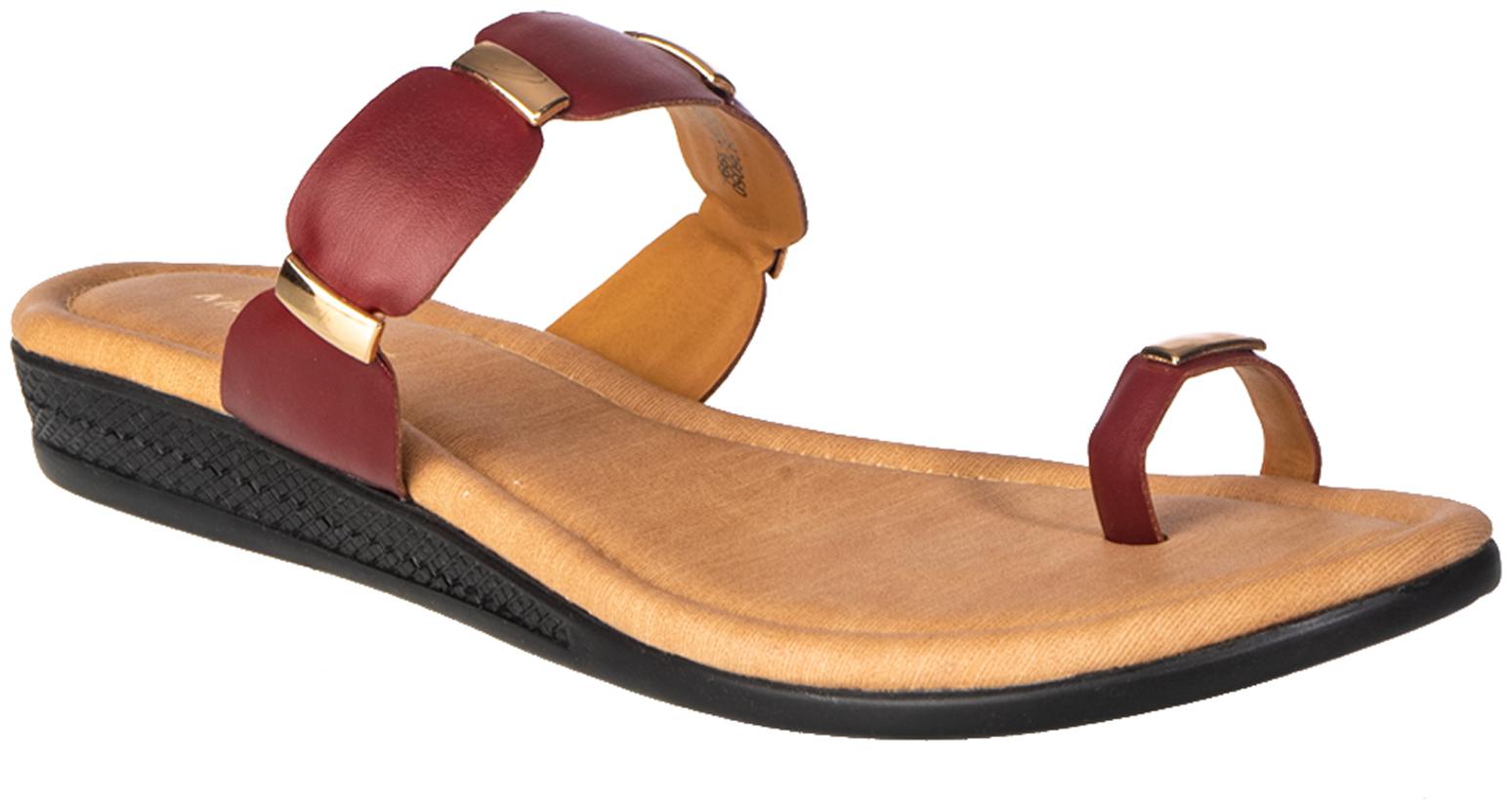 

Khadim s Women Red One Toe Flats