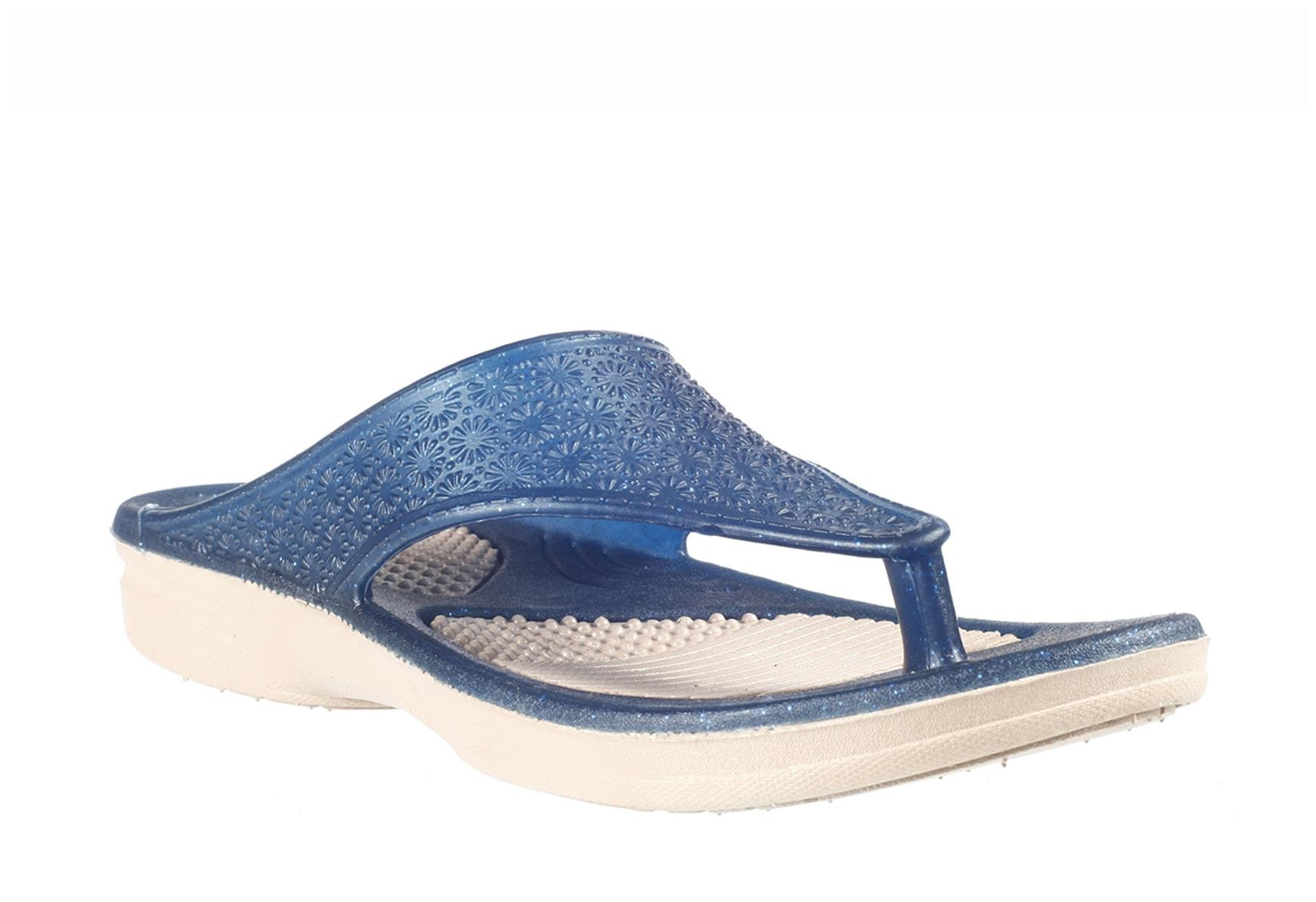 

Khadim s Women Blue Open Toe Flats