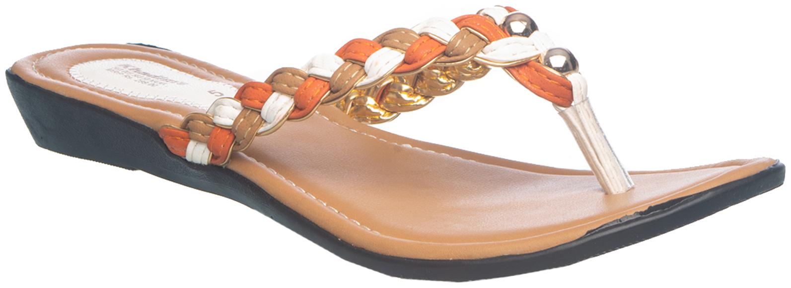 

Khadim s Women Orange Sandals