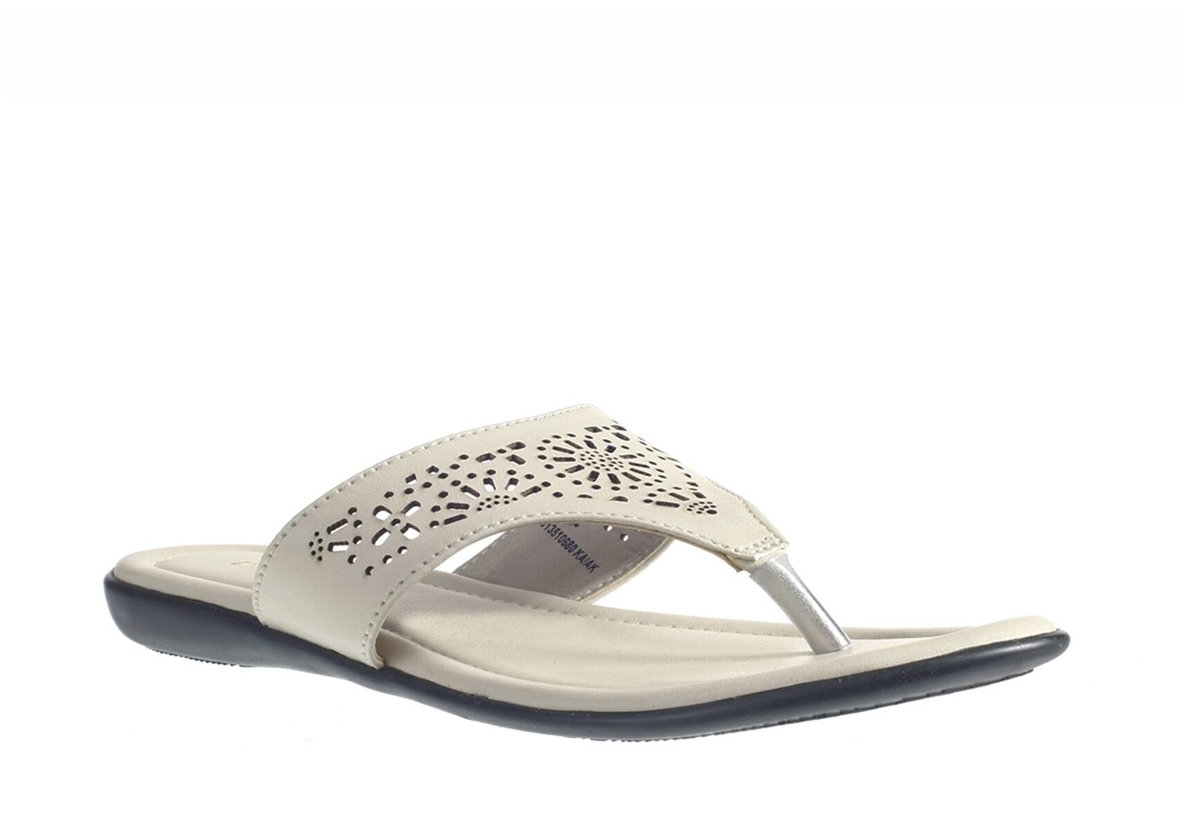 

Khadim s Women Beige Open Toe Flats