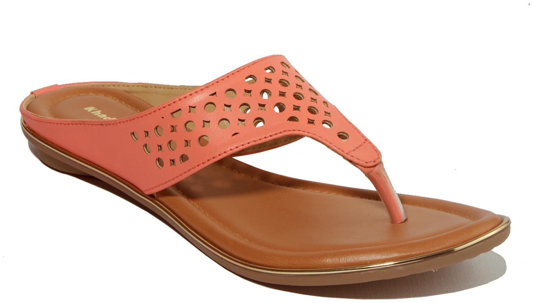 

Khadim s Women Pink T-Strap Flats