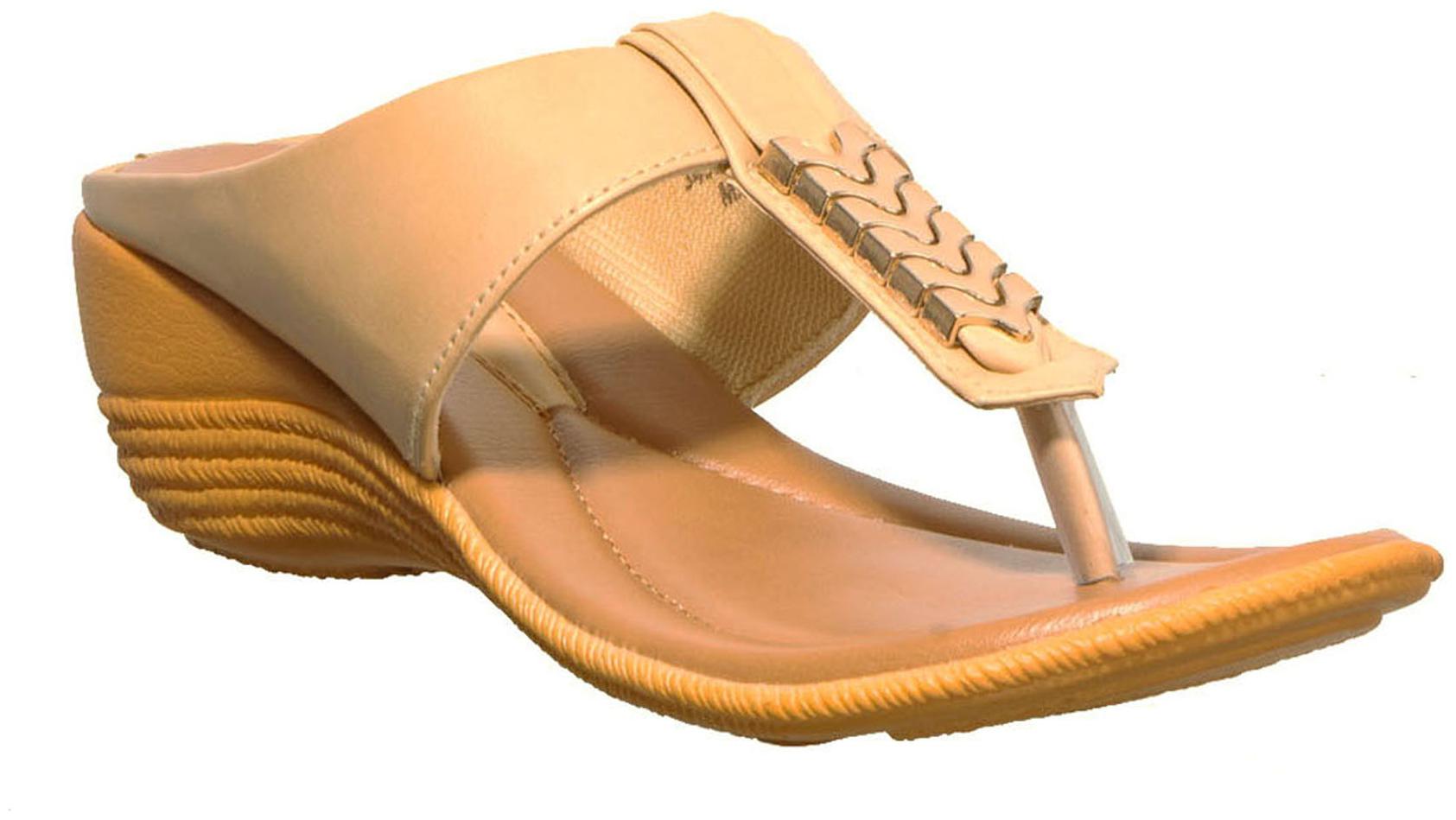 

Khadim s Women Beige Wedges