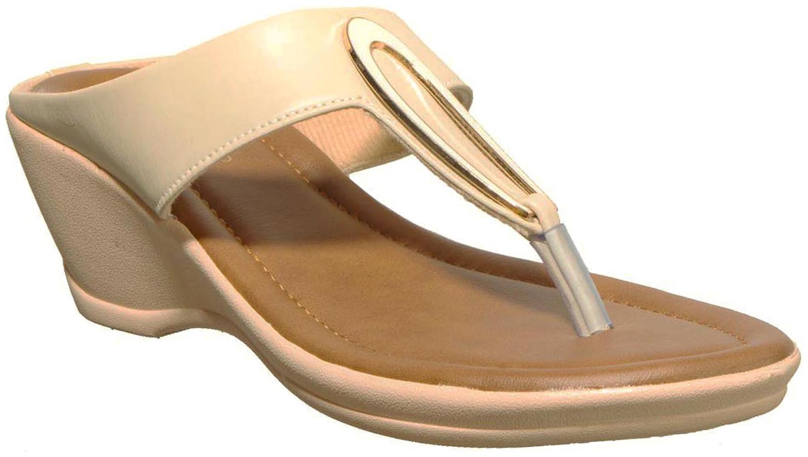 

Khadim s Women Beige Wedges