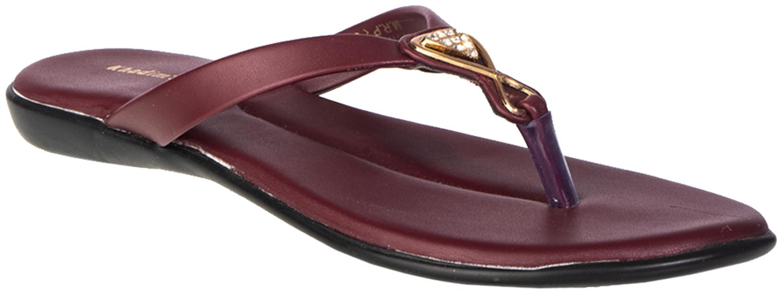 

Khadim s Women Maroon Casual Flats