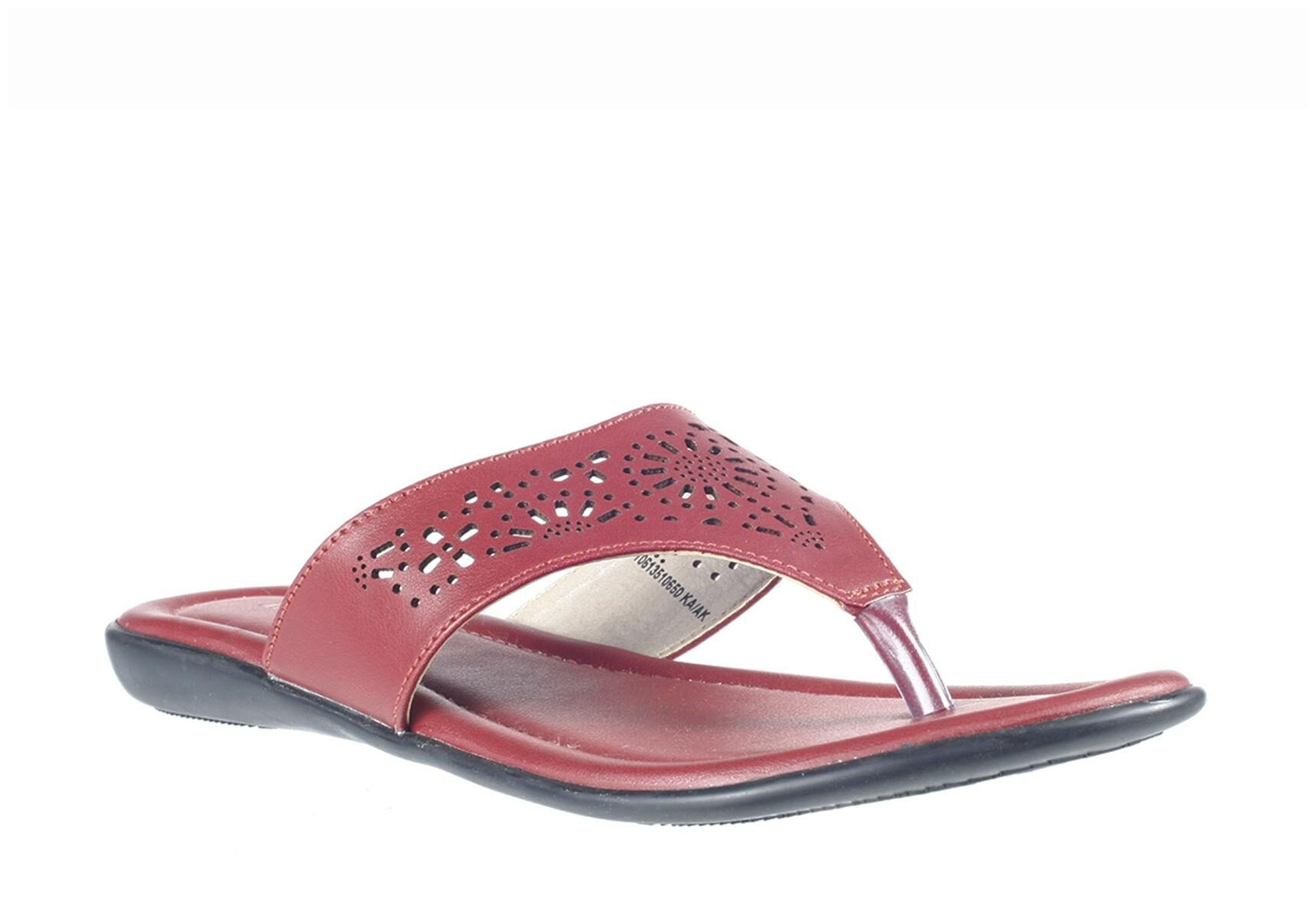 

Khadim s Women Red Open Toe Flats