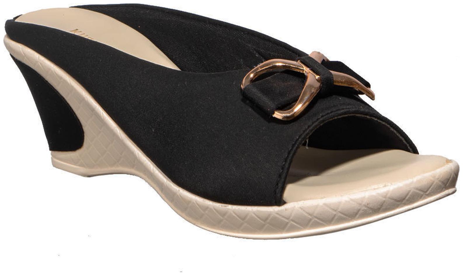 

Khadim s Women Black Wedges