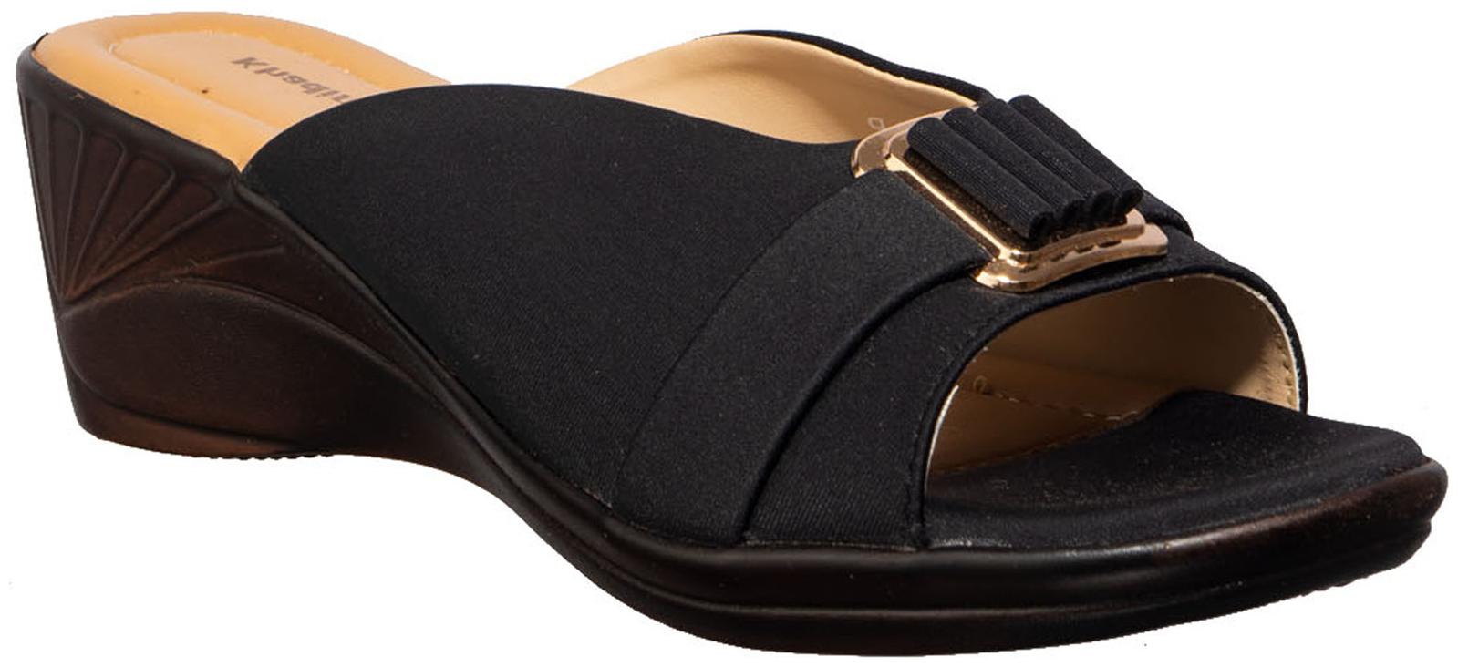 

Khadim s Women Black Wedges