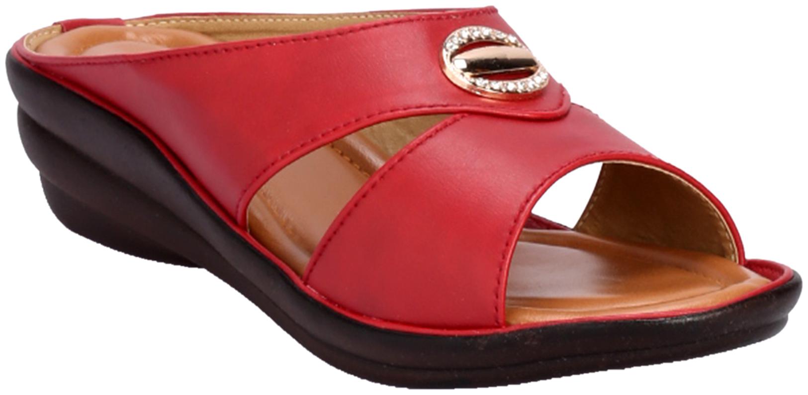 

Khadim s Women Red Mules