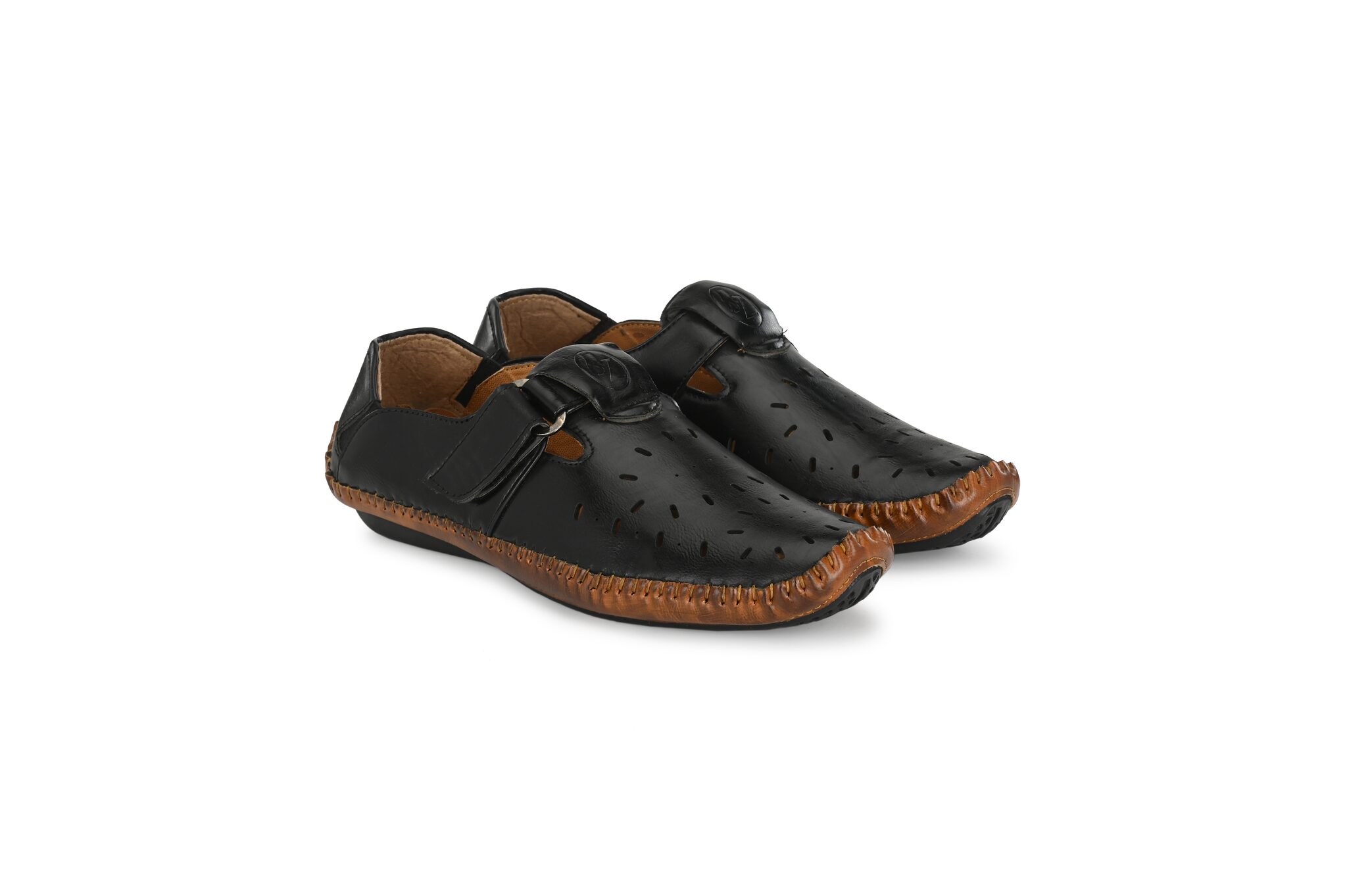 

KIATU Men Black Loafers - KT-1865