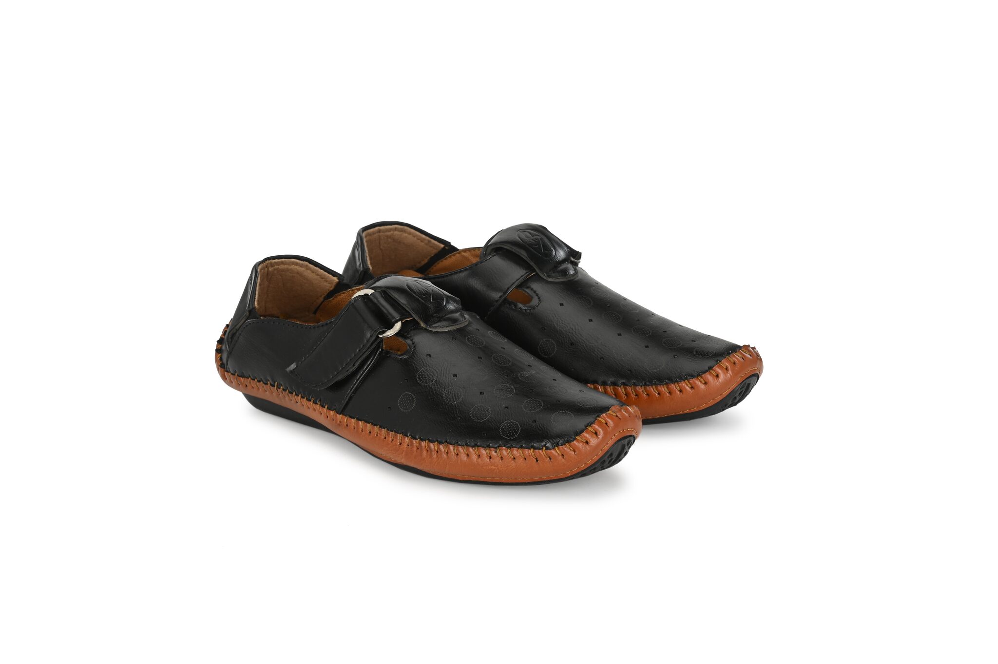 

KIATU Men Black Loafers - KT-1866