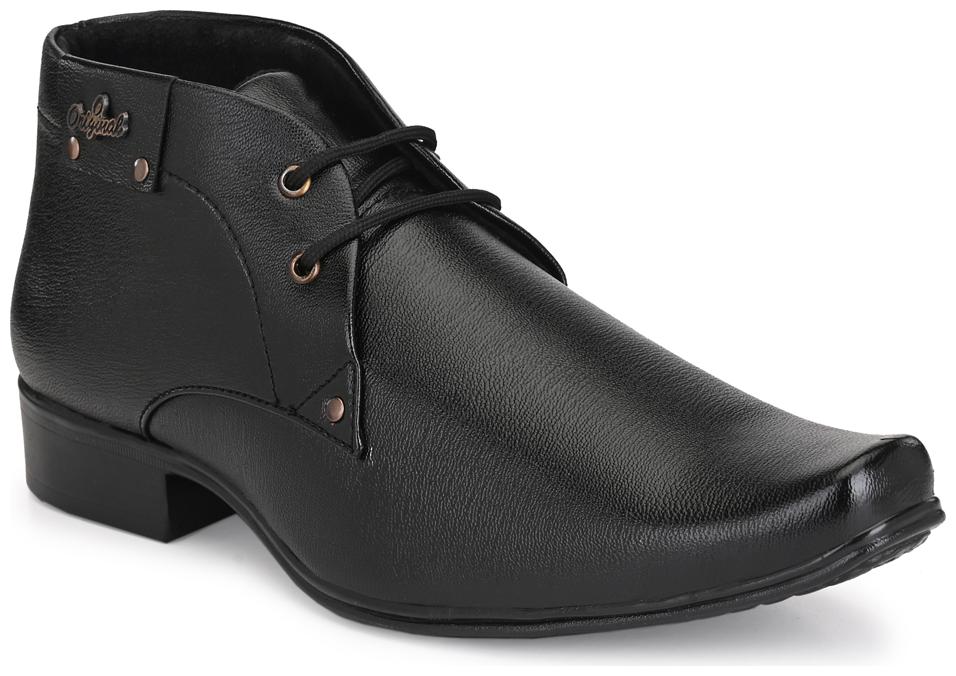 

KIATU Men Black Derby Formal Shoes - KT-201