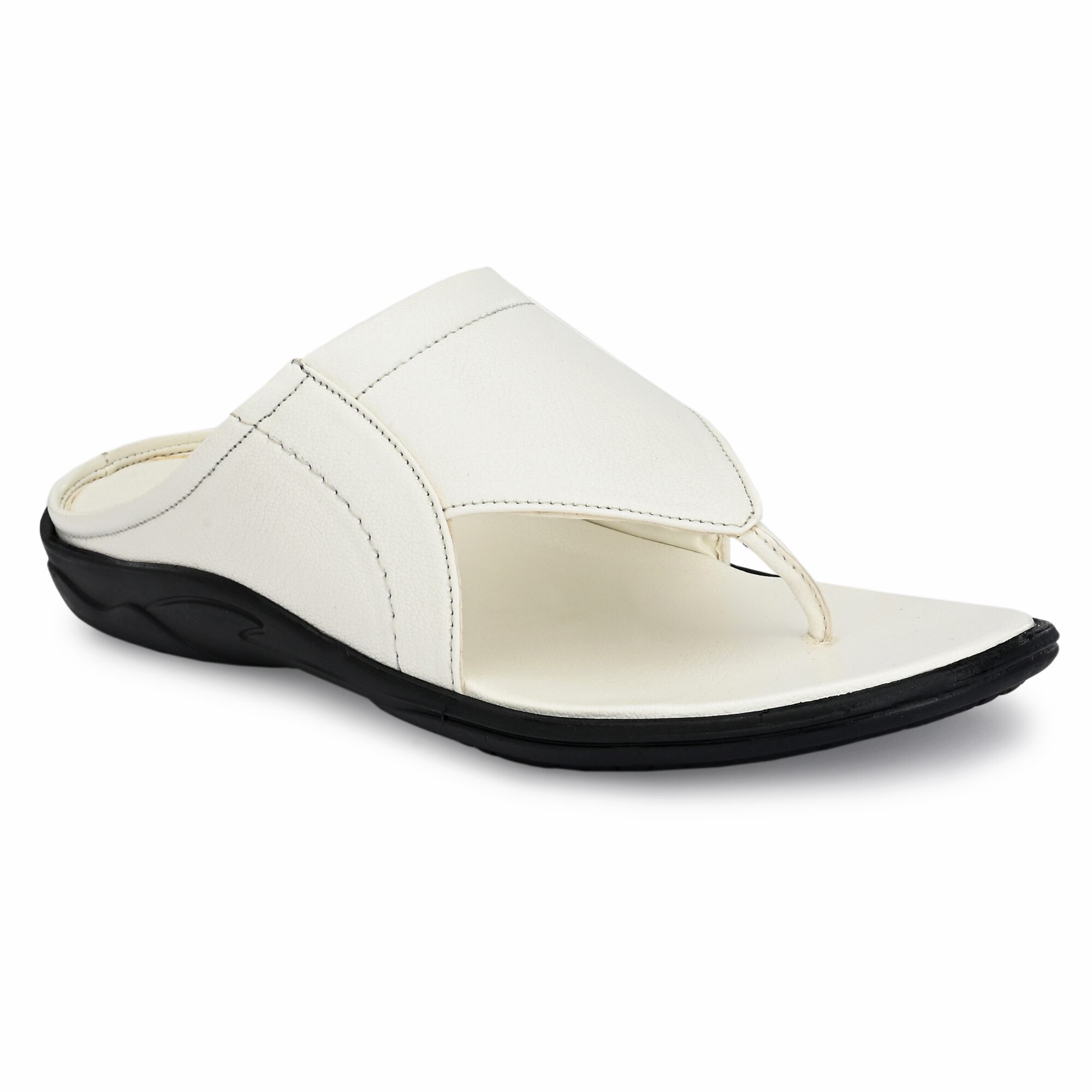 

KIATU Men White Flip-Flops - 1 Pair