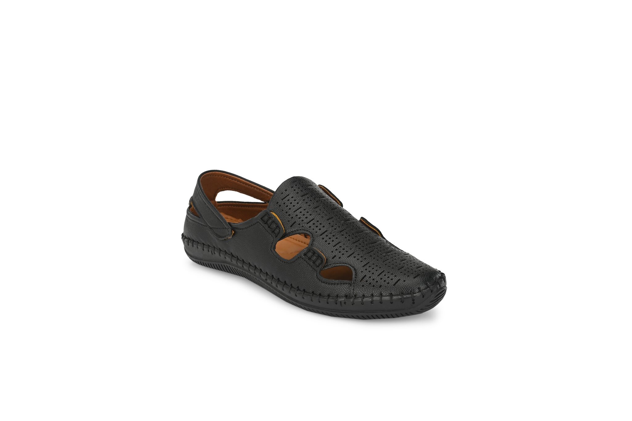 

KIATU Men Black Flip-Flops - 1 Pair