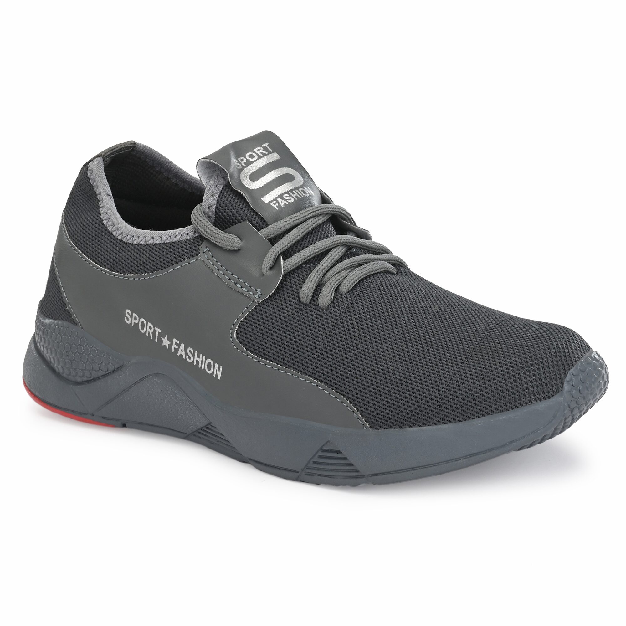 

KIATU Men Running Shoes ( Grey )