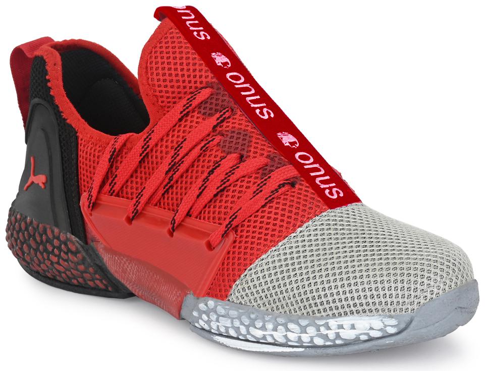 

KIATU Men Running Shoes ( Grey )