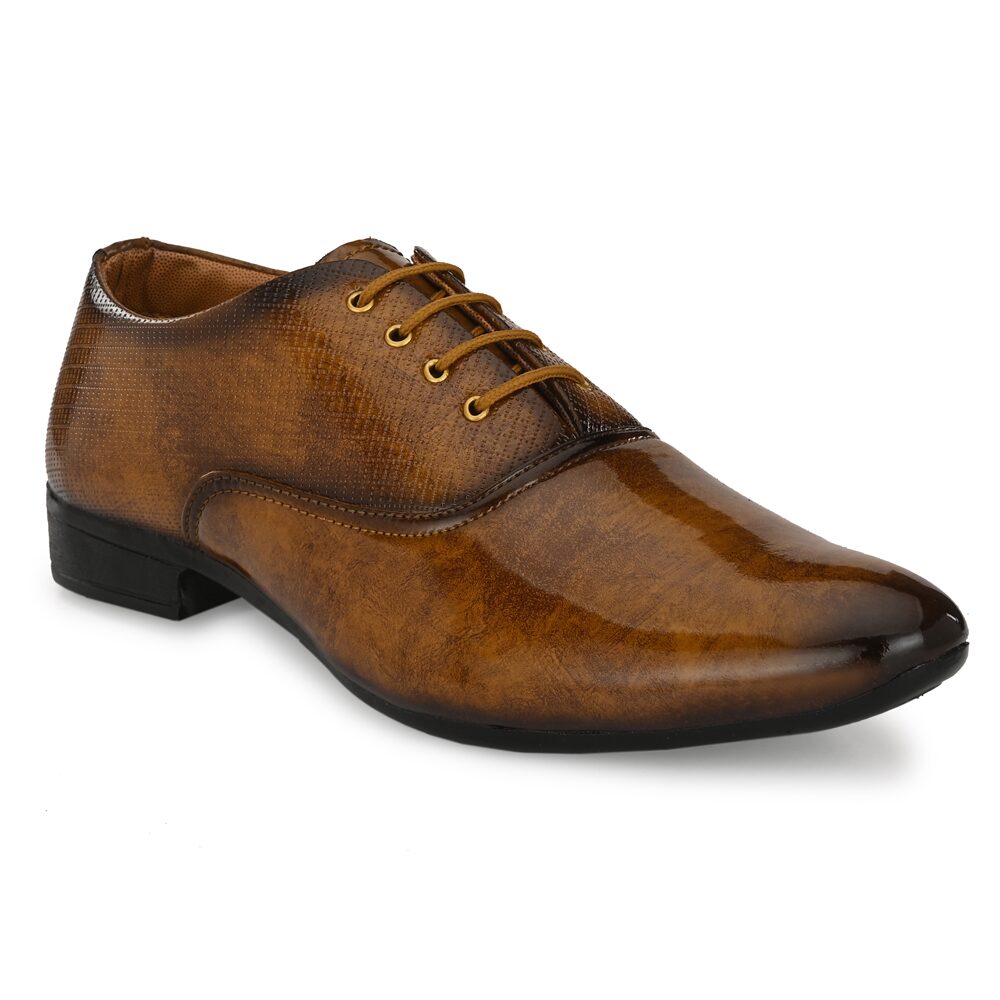 

KIATU Men Tan Brogues Formal Shoes - KT-1207