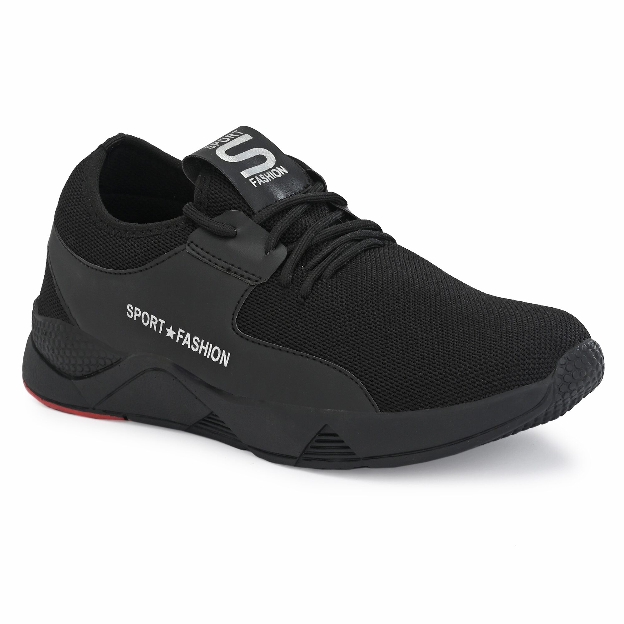 

KIATU Men Running Shoes ( Black )