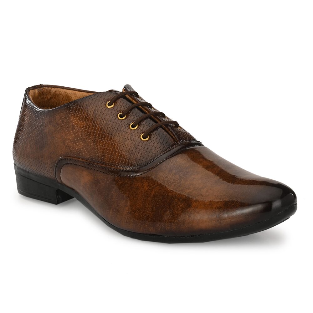 

KIATU Men Brown Brogues Formal Shoes - KT-1207