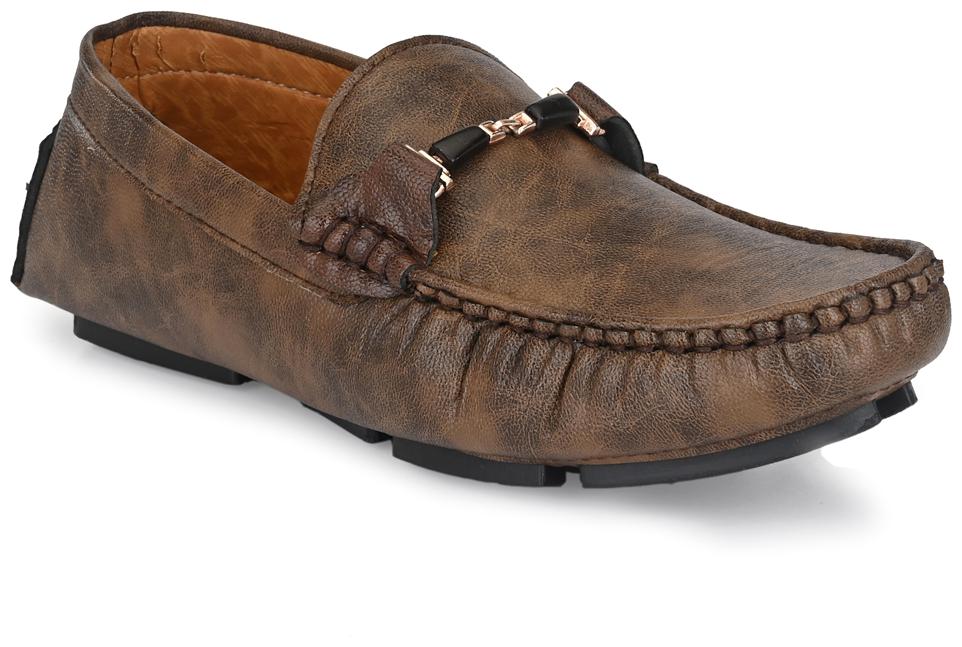 

KIATU Men Brown Loafers - KT-504