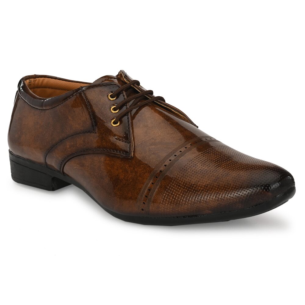 

KIATU Men Brown Brogues Formal Shoes - KT-1205