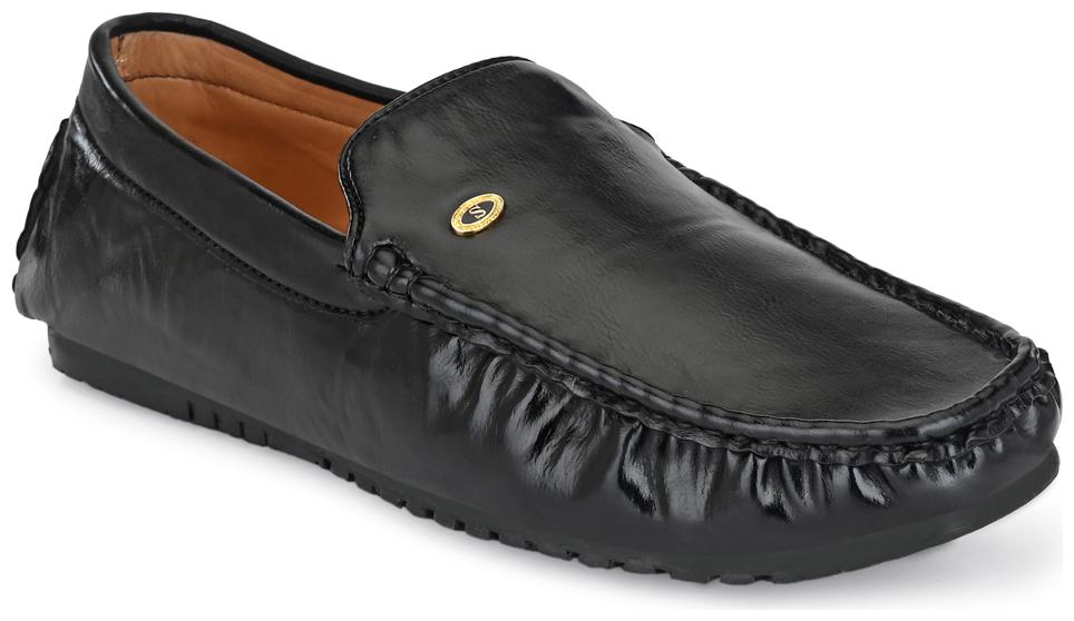

KIATU Men Black Loafers - KT-3106