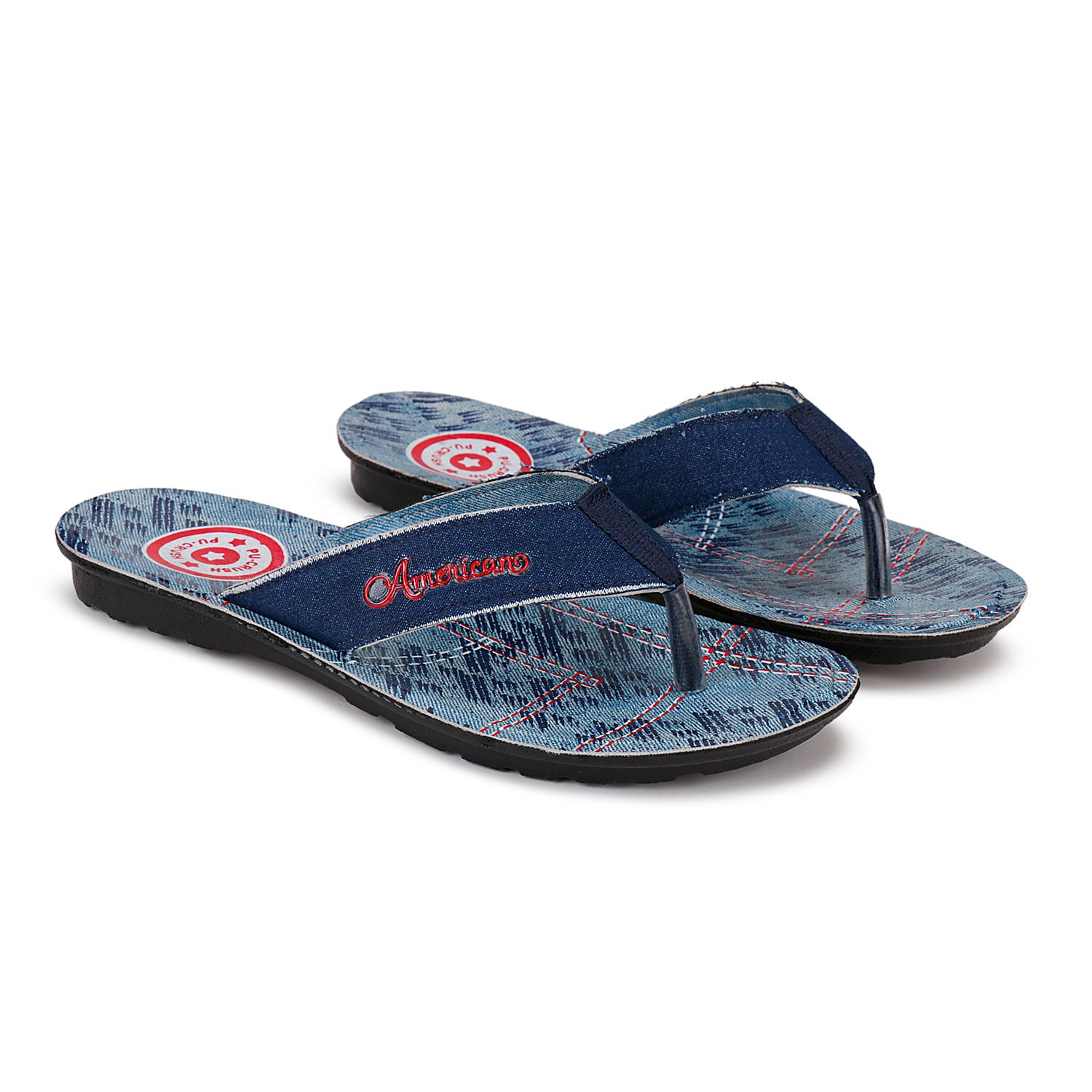 

KINAX Men Blue Flip-Flops - 1 Pair