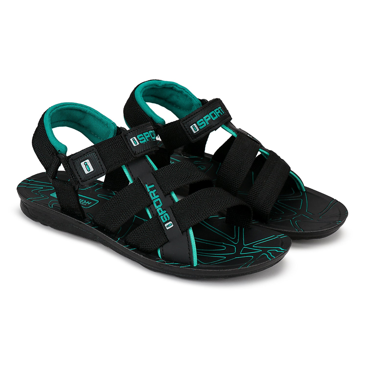 

KINAX Men Black Floaters