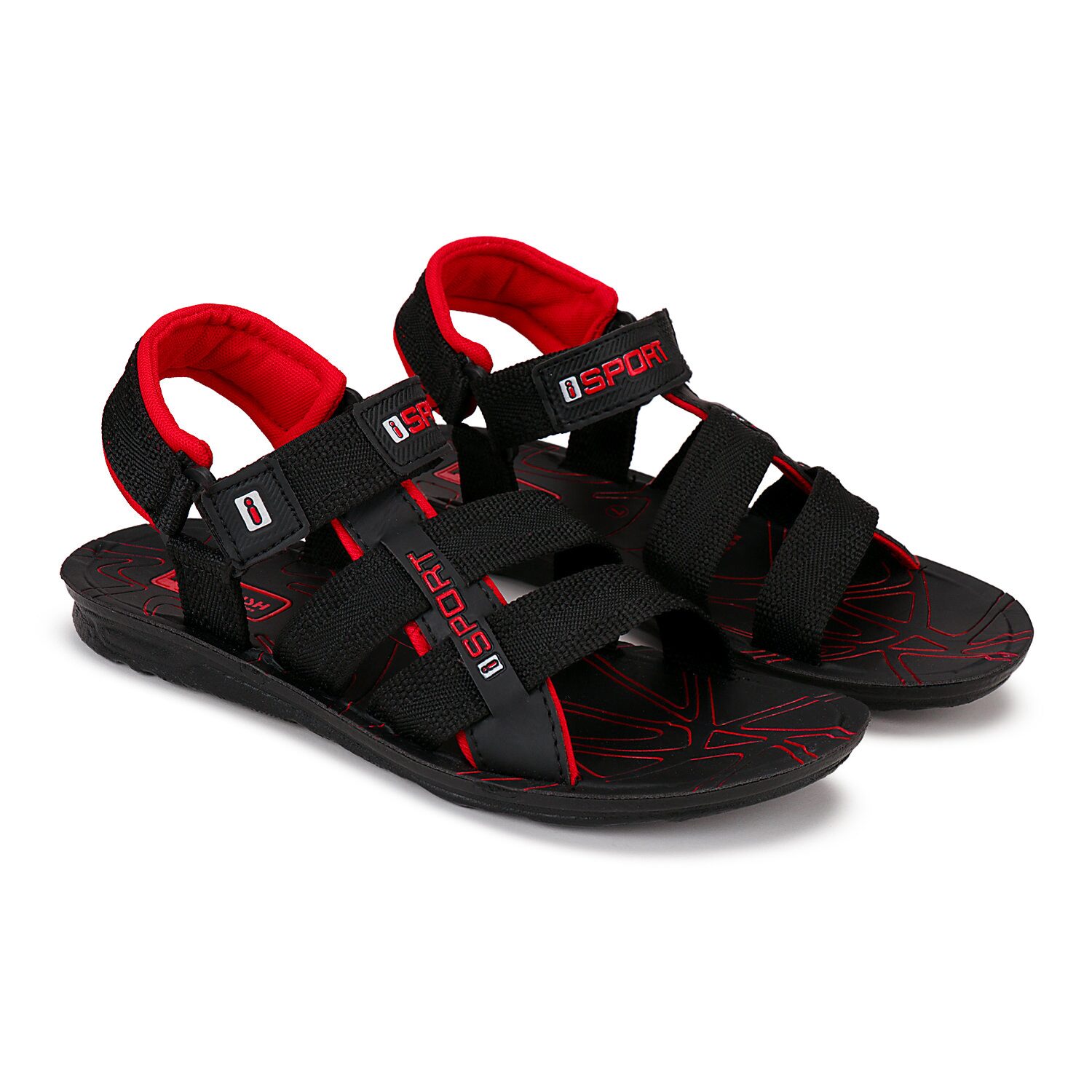 

KINAX Men Black Floaters