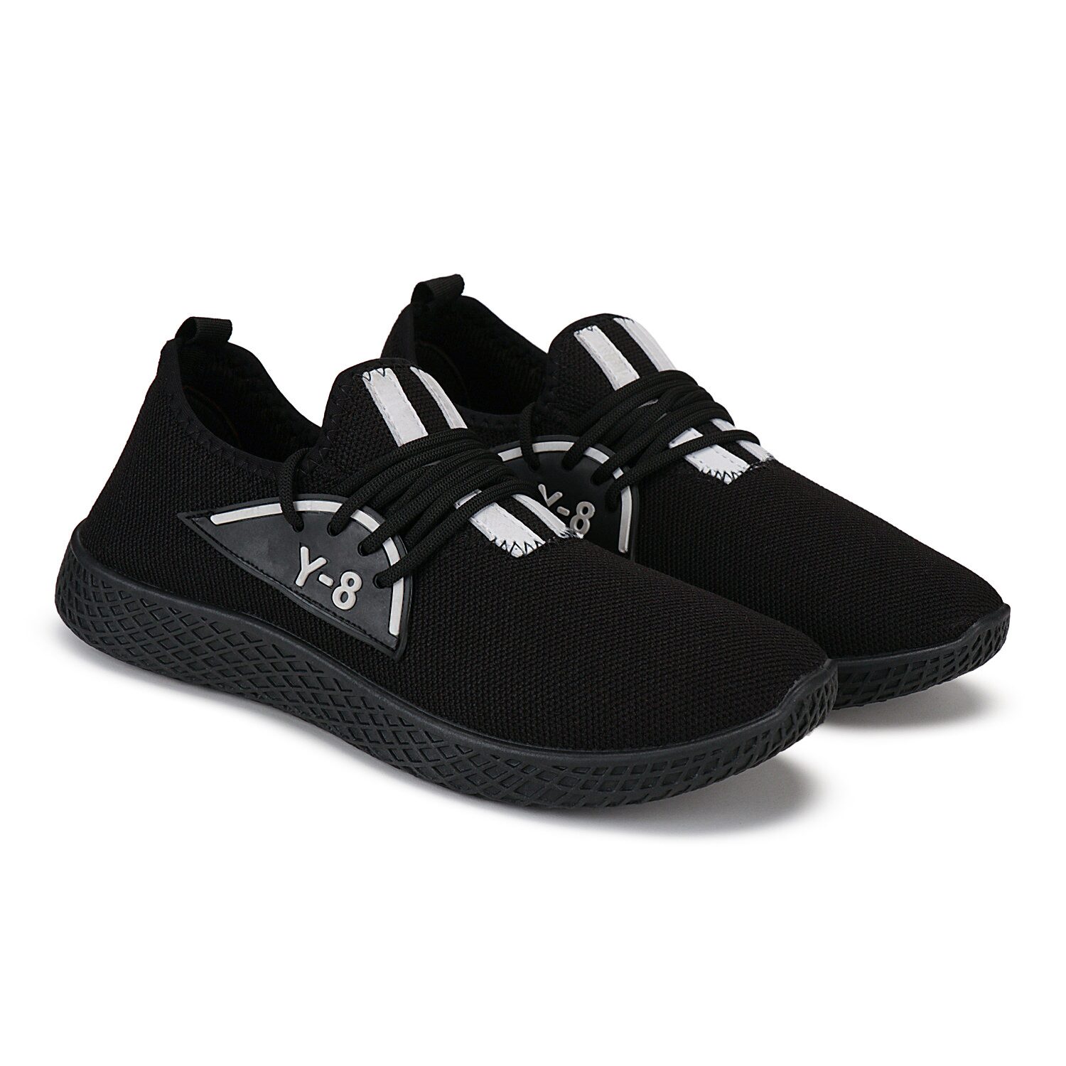 

KINAX Men Running Shoes ( Black )