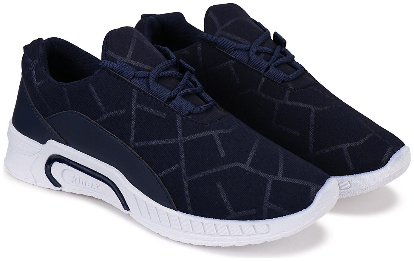 

KINAX Men sports shoes Running Shoes ( Blue )
