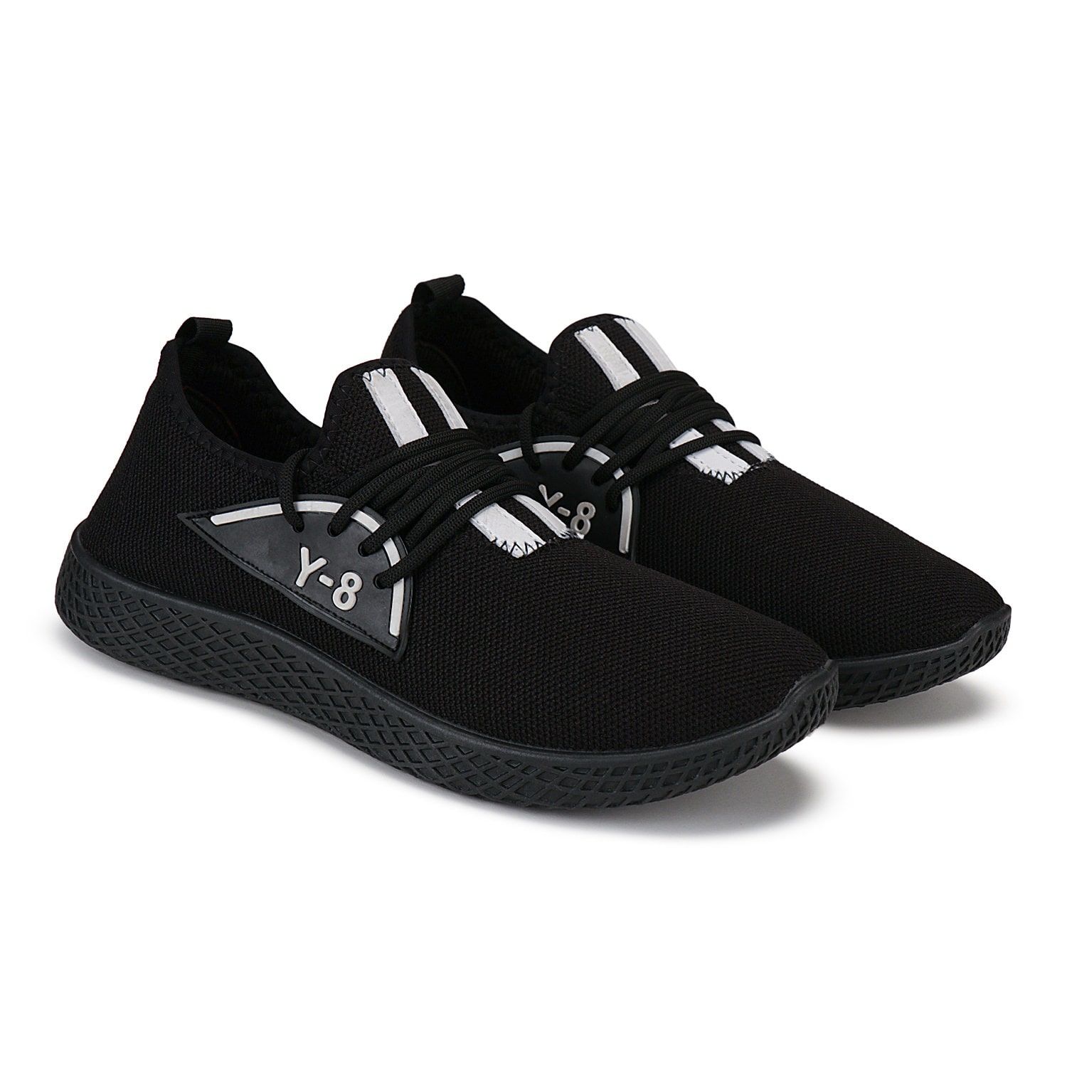 

KINAX Men Running Shoes ( Black )