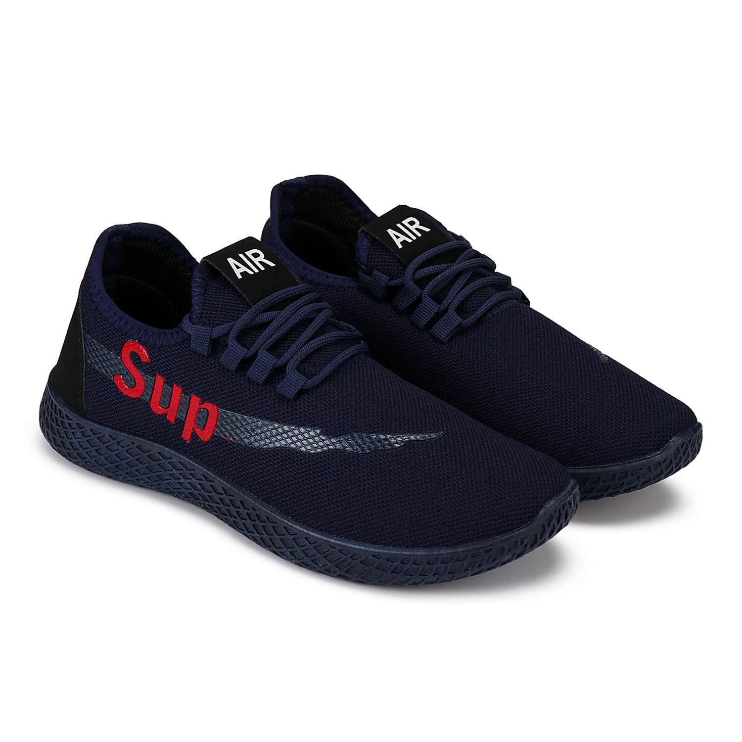

KINAX Men Running Shoes ( Black Blue )