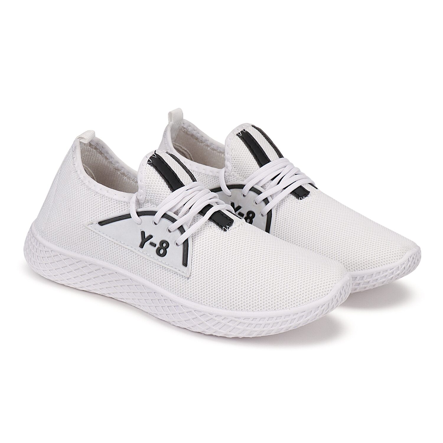 

KINAX Men Running Shoes ( White )