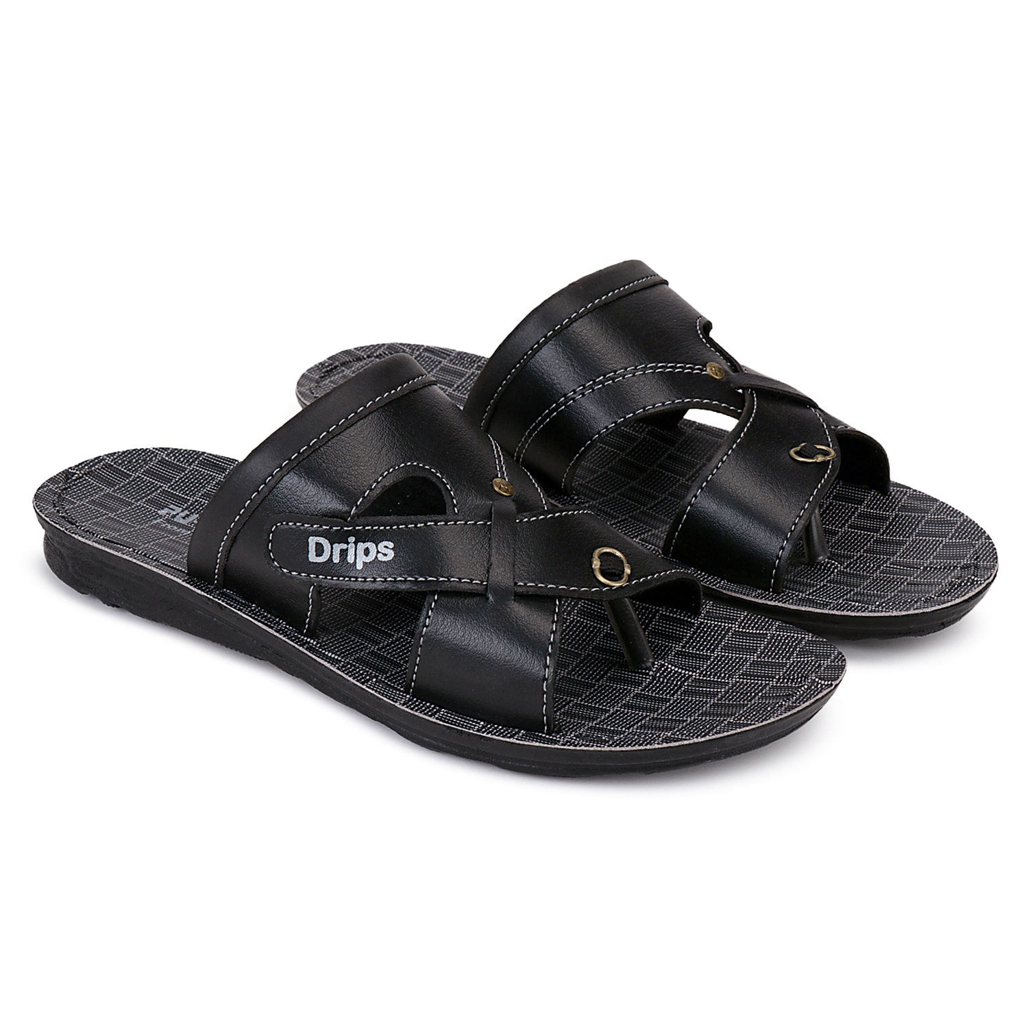 

Kinax Men s Black Outdoor Slippers