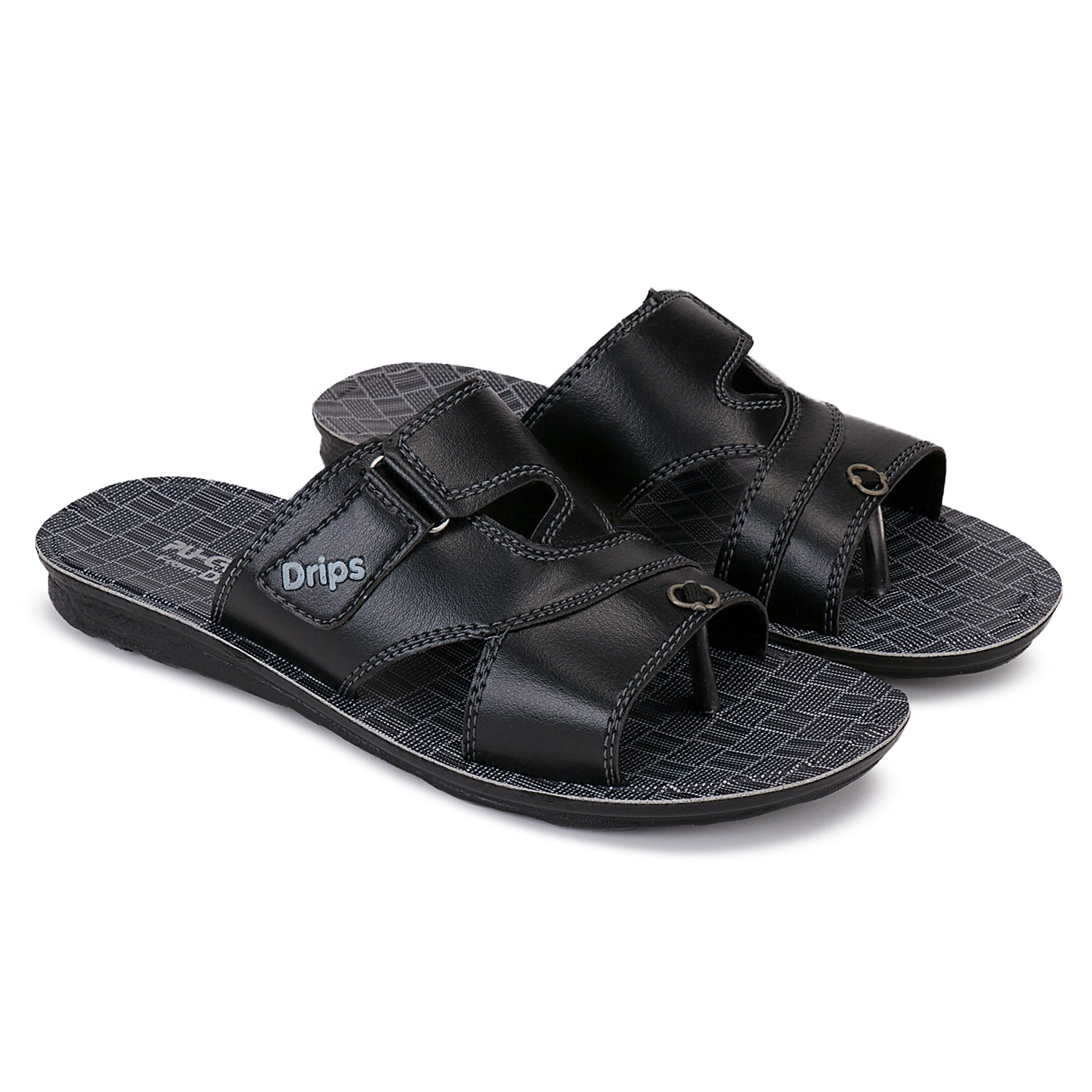 

Kinax Men s Black Outdoor Slippers