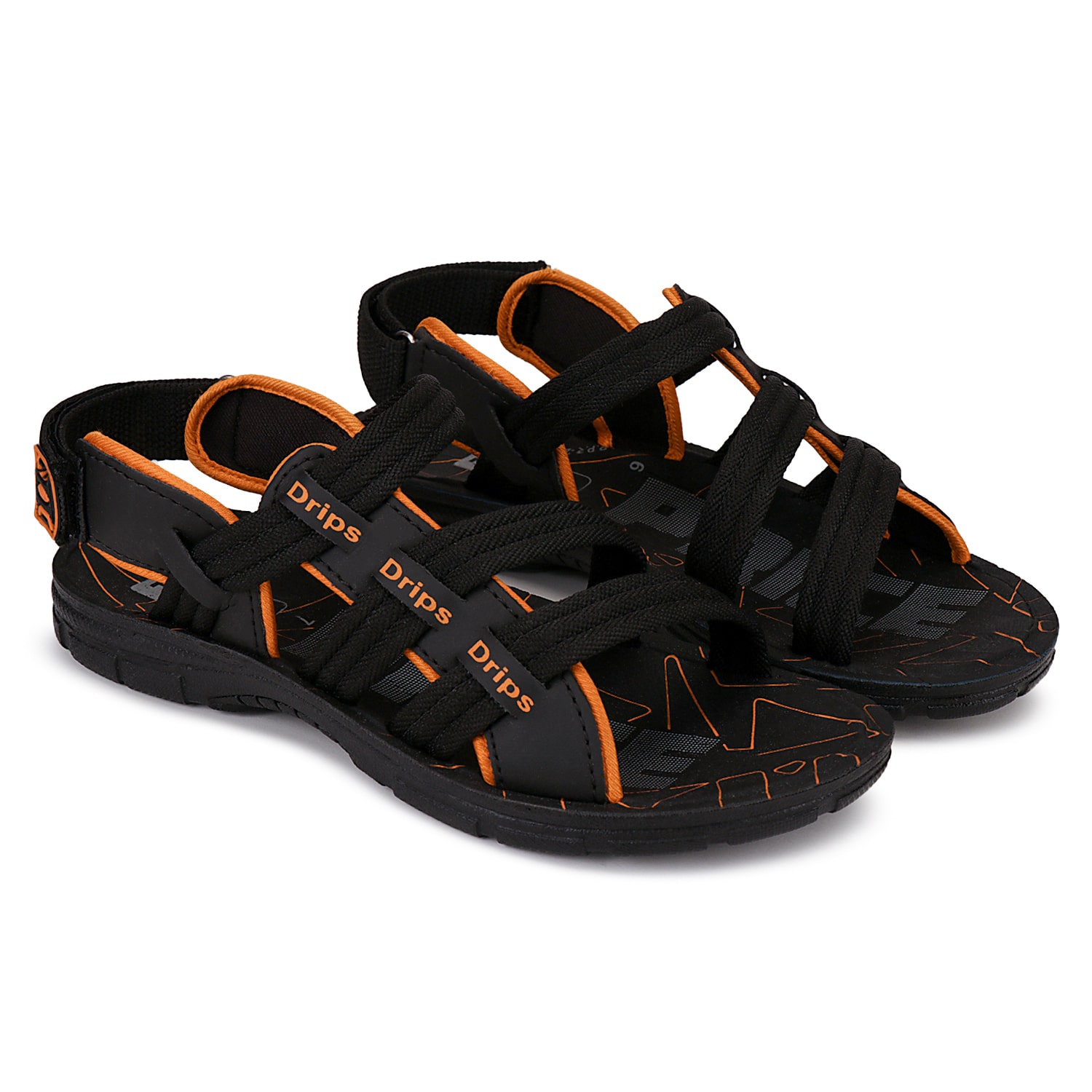 

KINAX Men Black Floaters