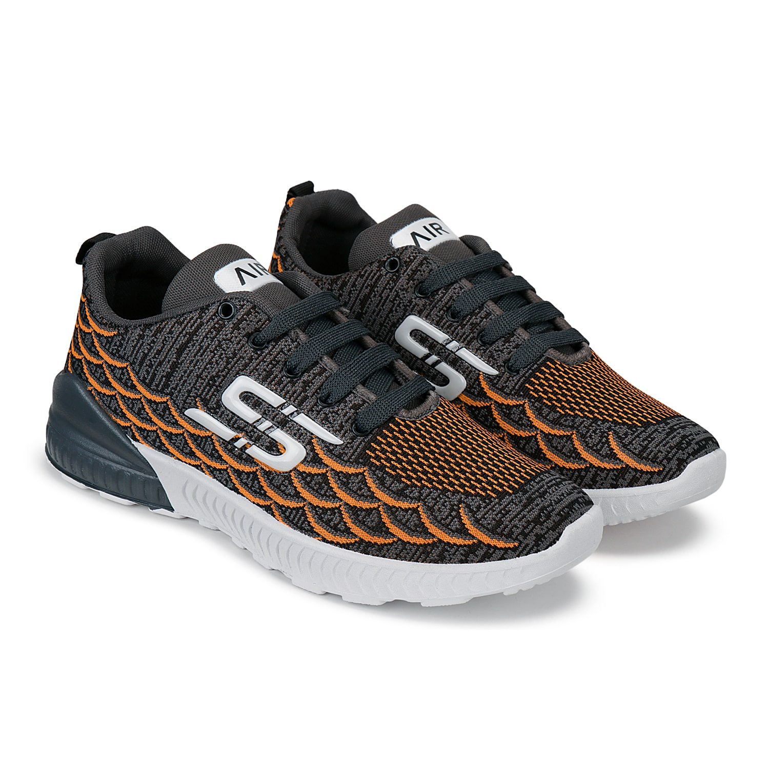 

KINAX Men sports shoes Running Shoes ( Grey )