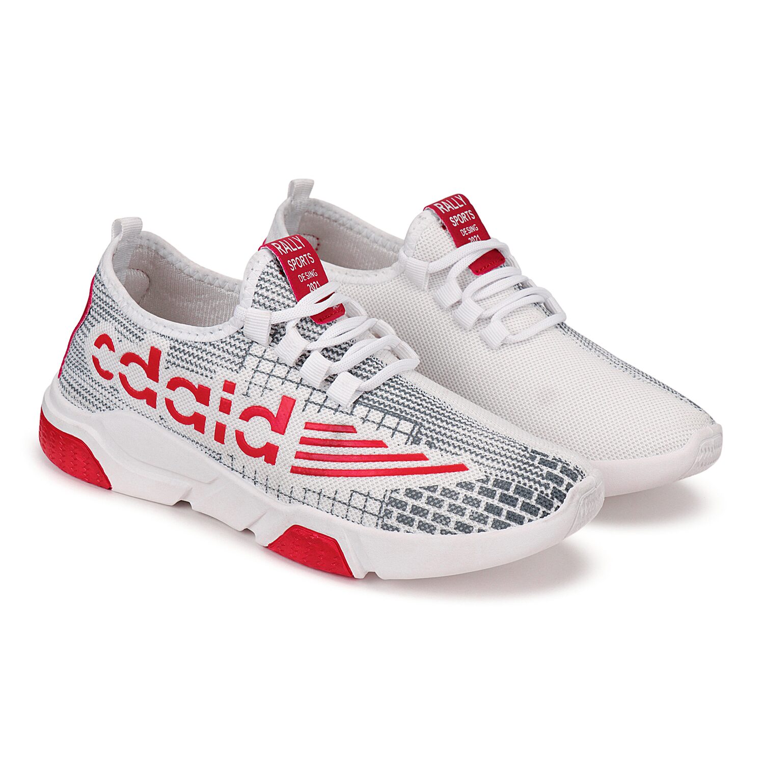 

KINAX Men Running Shoes ( White )