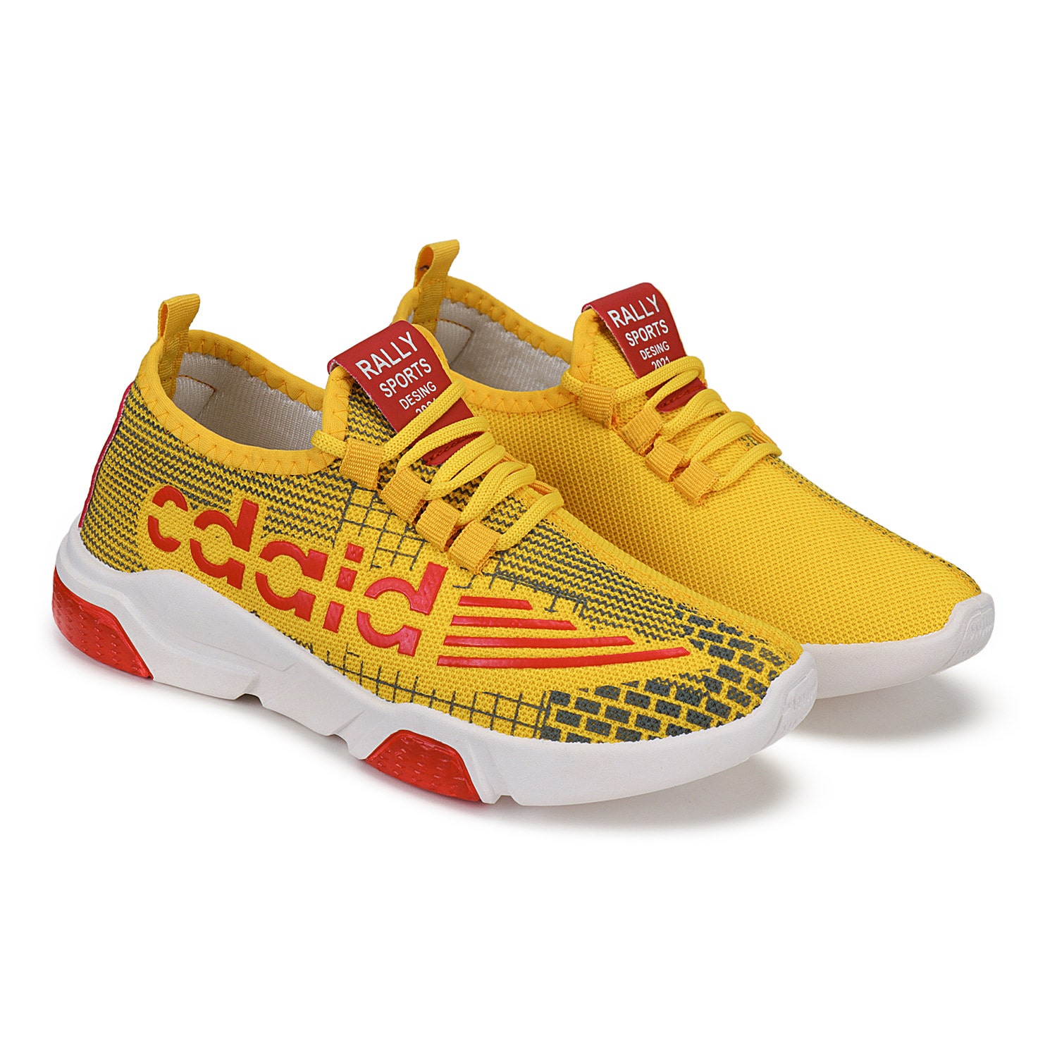 

KINAX Men Running Shoes ( Yellow )