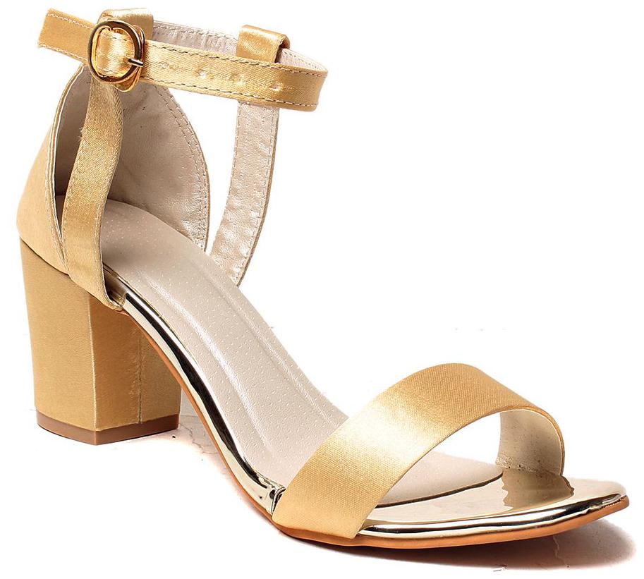 

Klaur Melbourne Women Gold Heeled Sandals