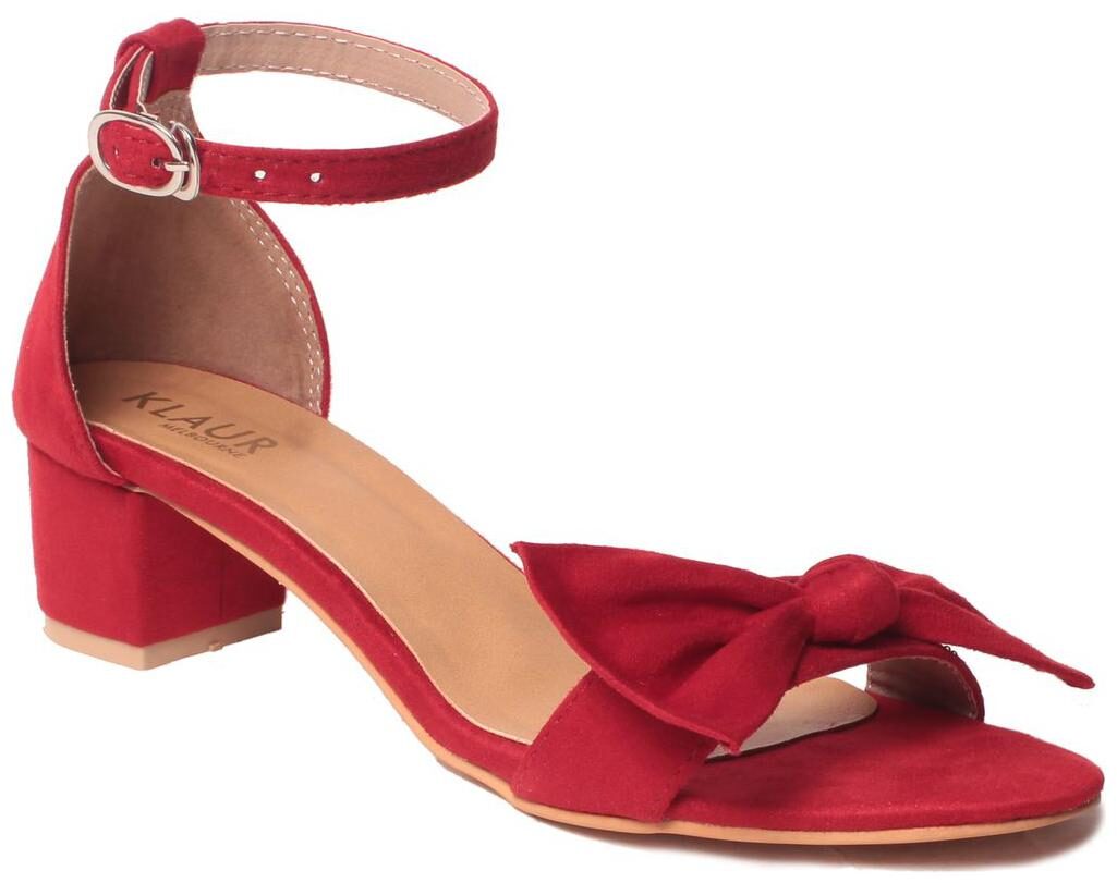 

Klaur Melbourne Women Red Heeled Sandals