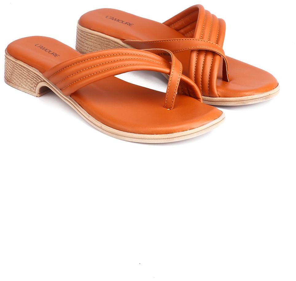 

L AMOURE Women Tan Pumps