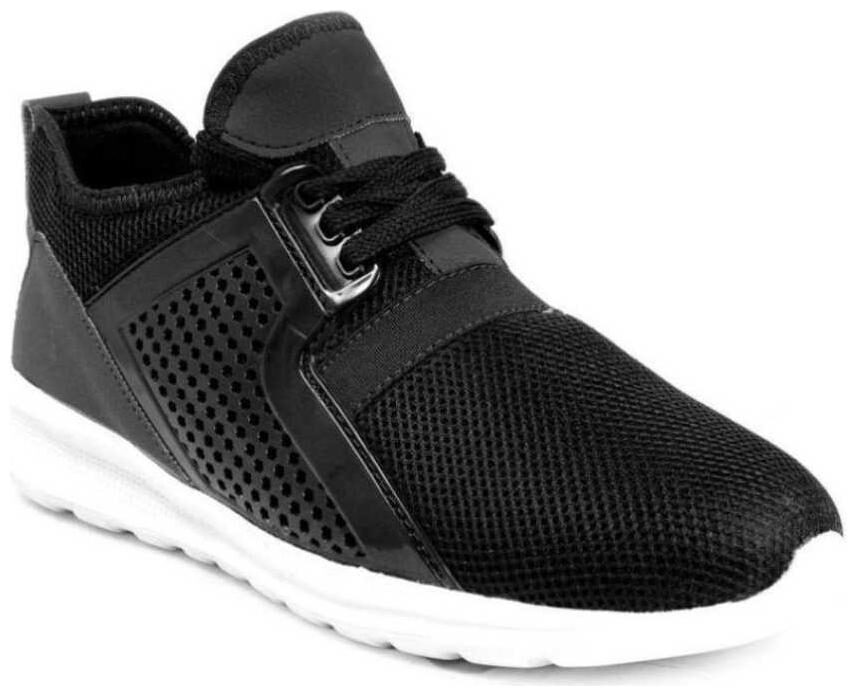 

LACE IT Men Running Shoes ( Black )