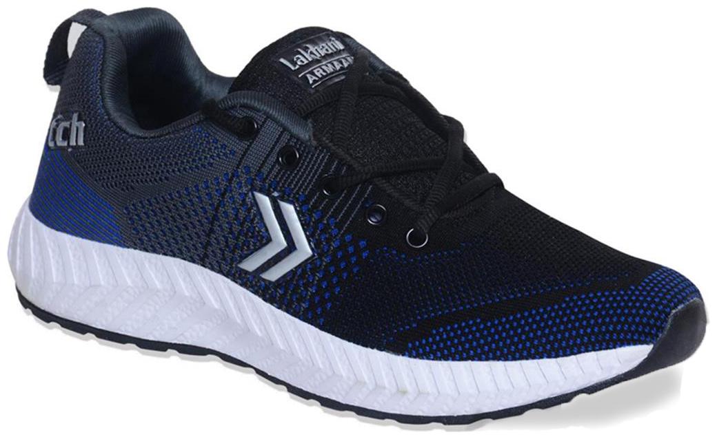 

Lakhani Men Running Shoes ( Black Blue )