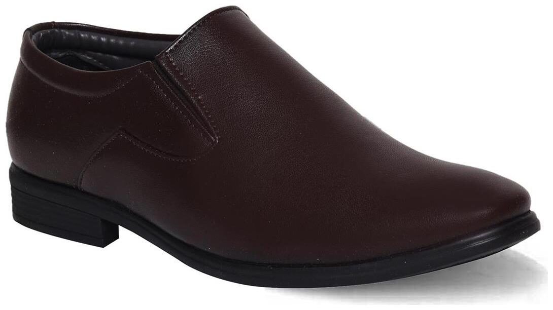 

Lakhani Men Brown Slip-On Formal Shoes - LS 923 BRN-8 - LS 923 BRN-8