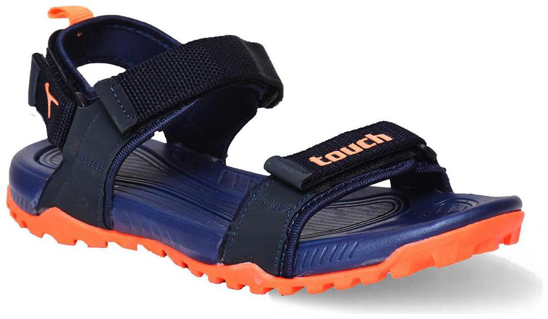 

Lakhani Men Navy Blue Sports Sandals