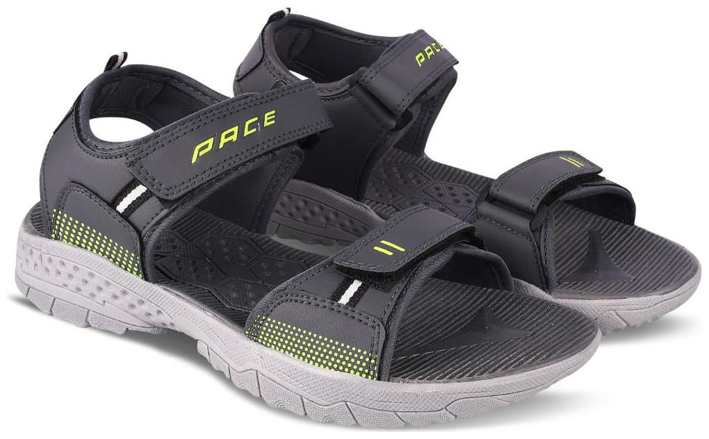 

LAKHANI VARDAAN Men Grey Sandals