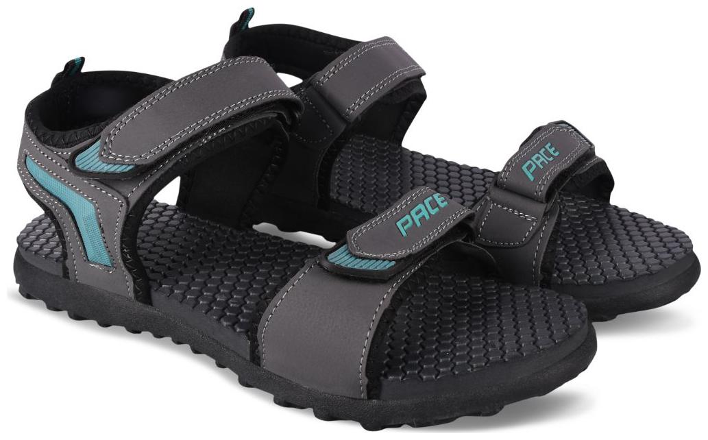 

LAKHANI VARDAAN Men Grey Sandals